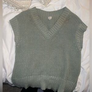 Mint Green Sweater Vest